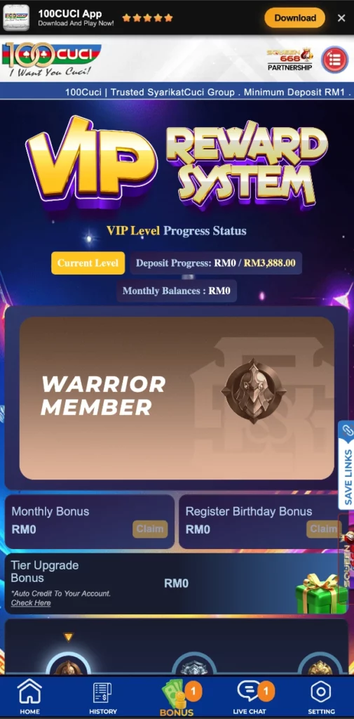 VIP Rewards Program