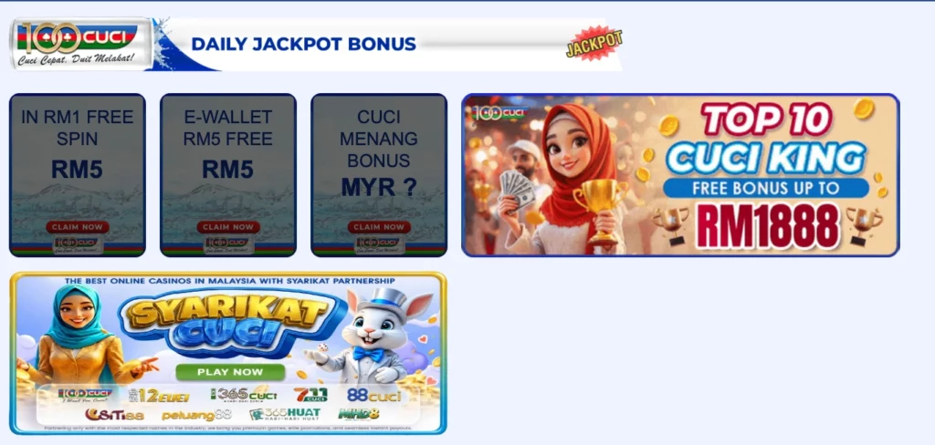 100Cuci Bonuses & Promotions